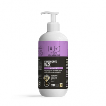 TAURO PRO LINE Ultra Natural Care intensive Hydratationsmaske für Haut und Fell von Hunden und Katzen - Step 3